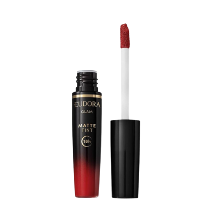 Batom Líquido Vermelho Radiante Glam Matte Tint 4g