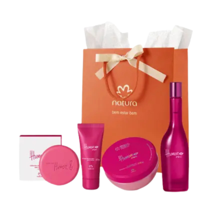 Presente Natura Humor Próprio – Kit Feminino com 4 Produtos