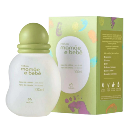 Água de colônia mamãe bebe natura 100ml