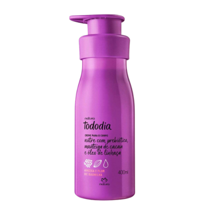 Creme Desodorante Nutritivo para o Corpo Tododia Ameixa e Flor de Baunilha
